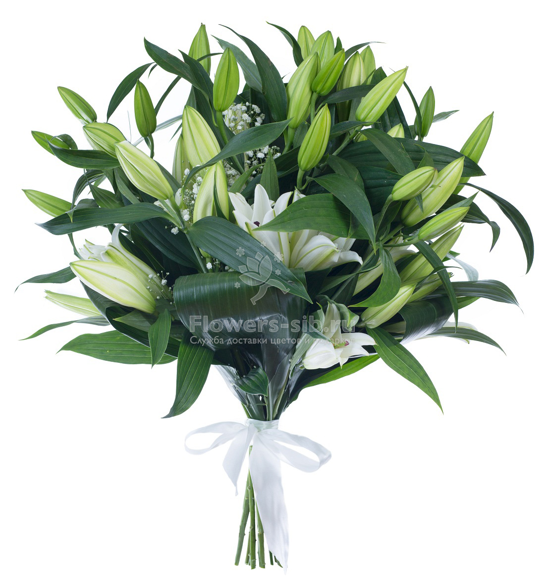 Bouquet of 9 lilies